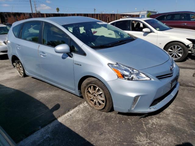 JTDZN3EU4D3259312 - 2013 TOYOTA PRIUS V BLUE photo 4