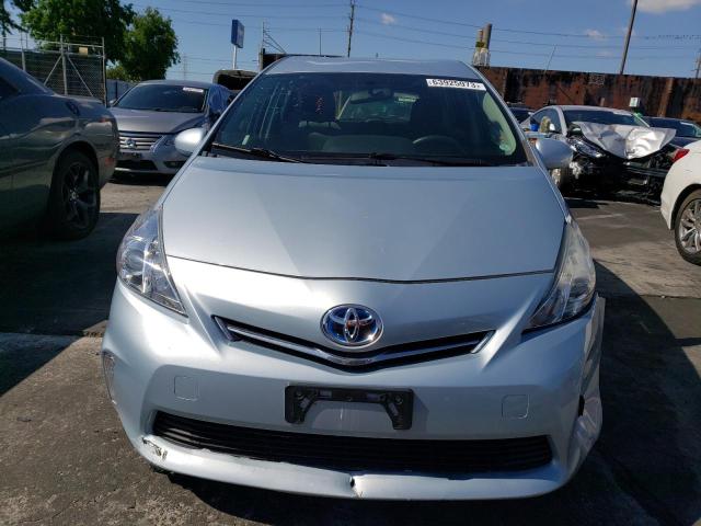 JTDZN3EU4D3259312 - 2013 TOYOTA PRIUS V BLUE photo 5