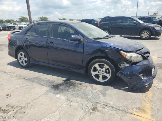 2T1BU4EE0BC737135 - 2011 TOYOTA COROLLA BASE BLUE photo 4