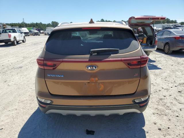 KNDP63ACXL7649467 - 2020 KIA SPORTAGE S BROWN photo 6