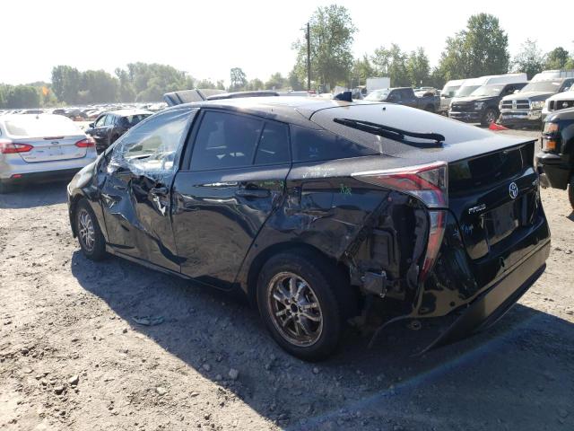 JTDKARFU0J3056976 - 2018 TOYOTA PRIUS BLACK photo 2