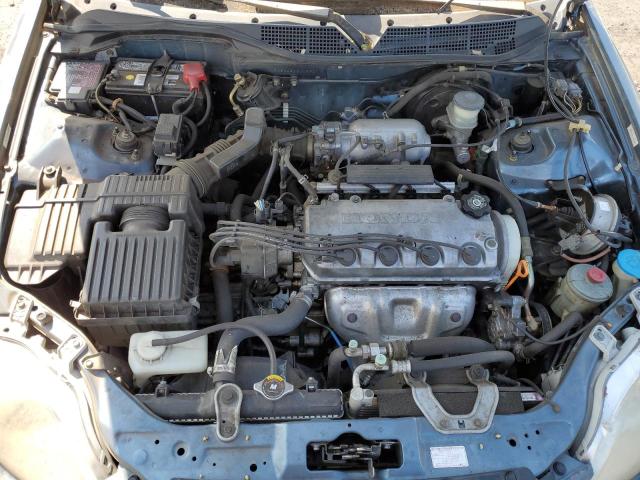 JHMEJ8643WS002901 - 1998 HONDA CIVIC EX BLUE photo 11