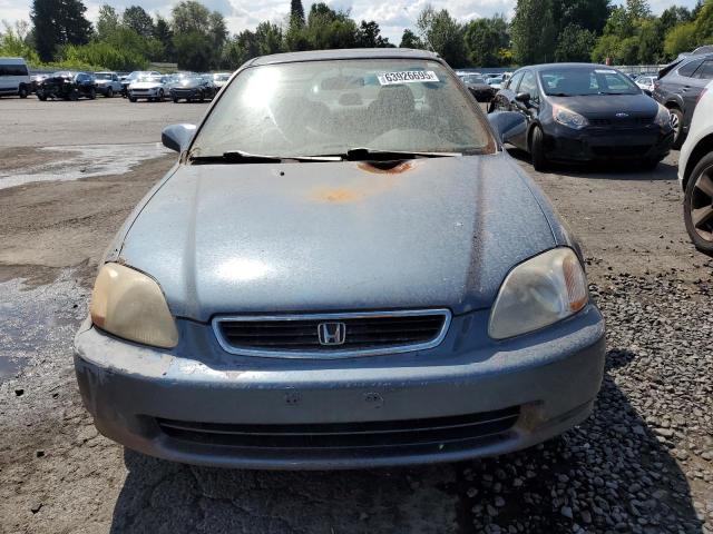 JHMEJ8643WS002901 - 1998 HONDA CIVIC EX BLUE photo 5