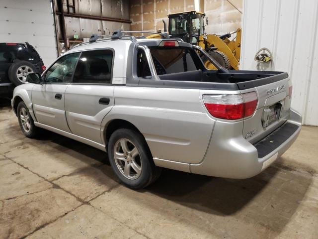 4S4BT62C467100382 - 2006 SUBARU BAJA SPORT SILVER photo 2