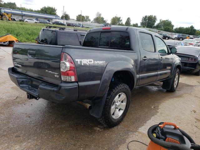 3TMJU4GN4EM172540 - 2014 TOYOTA TACOMA DOUBLE CAB PRERUNNER GRAY photo 3