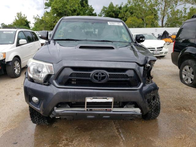 3TMJU4GN4EM172540 - 2014 TOYOTA TACOMA DOUBLE CAB PRERUNNER GRAY photo 5