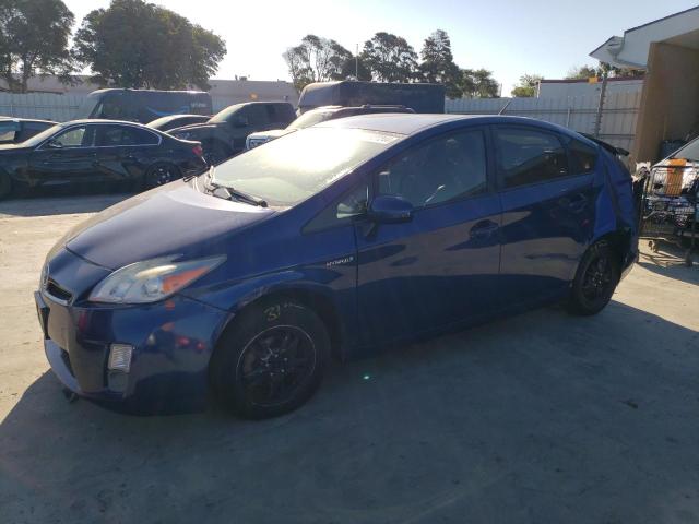 JTDKN3DU6A0016021 - 2010 TOYOTA PRIUS BLUE photo 1