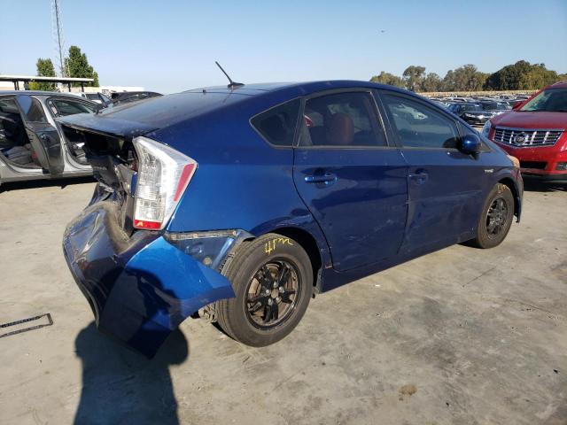 JTDKN3DU6A0016021 - 2010 TOYOTA PRIUS BLUE photo 3