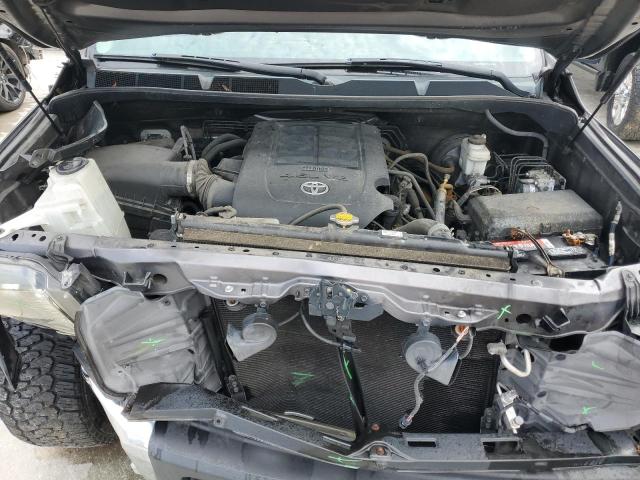 5TFRM5F12JX123431 - 2018 TOYOTA TUNDRA DOUBLE CAB SR/SR5 GRAY photo 11