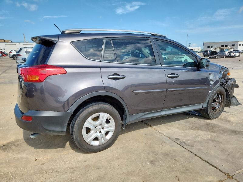 2T3ZFREV0EW080224 - 2014 TOYOTA RAV4 LE GRAY photo 3