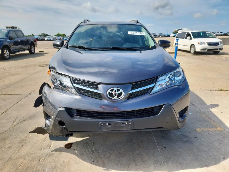 2T3ZFREV0EW080224 - 2014 TOYOTA RAV4 LE GRAY photo 5