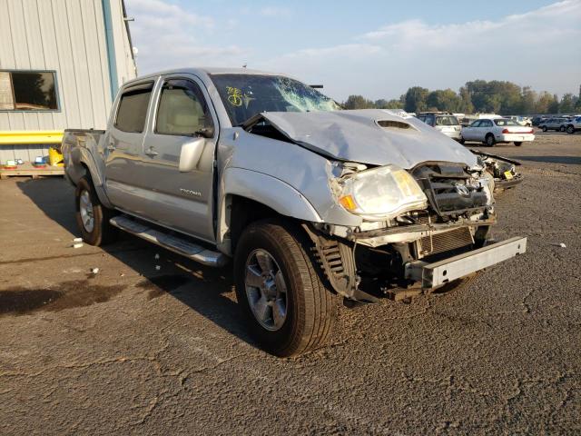 3TMJU62N95M004640 - 2005 TOYOTA TACOMA DOUBLE CAB PRERUNNER SILVER photo 1