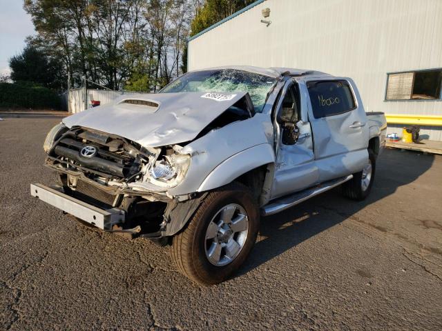 3TMJU62N95M004640 - 2005 TOYOTA TACOMA DOUBLE CAB PRERUNNER SILVER photo 2