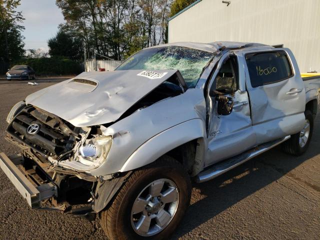 3TMJU62N95M004640 - 2005 TOYOTA TACOMA DOUBLE CAB PRERUNNER SILVER photo 9