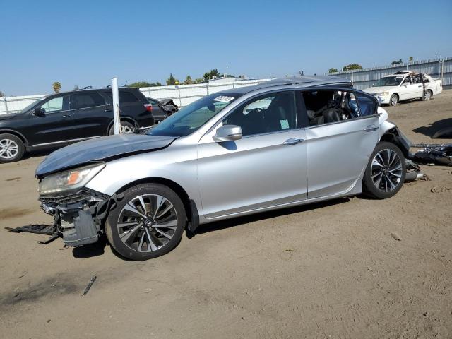 1HGCR3F9XDA045572 - 2013 HONDA ACCORD TOURING SILVER photo 1