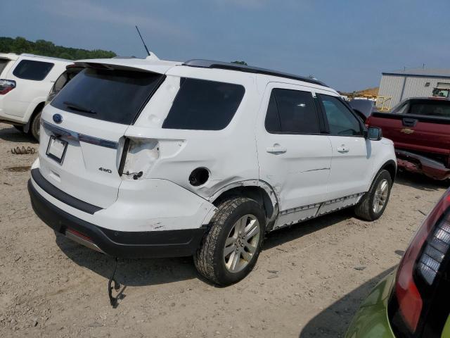 1FM5K8D87KGB05915 - 2019 FORD EXPLORER XLT Weiß Foto 3