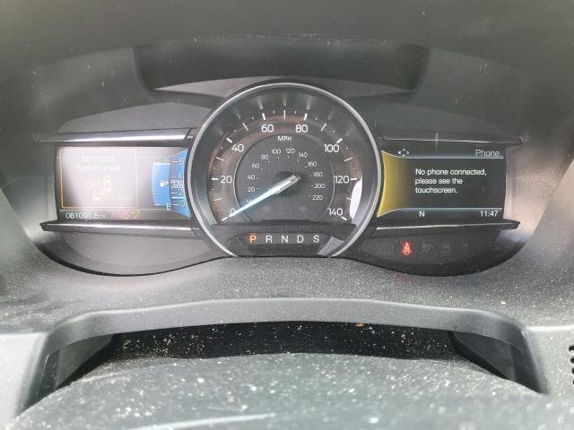 1FM5K8D87KGB05915 - 2019 FORD EXPLORER XLT Weiß Foto 9