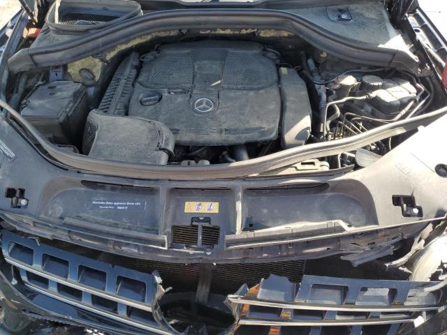 4JGDA5HB1FA496927 - 2015 MERCEDES-BENZ ML 350 4MATIC BLACK photo 12