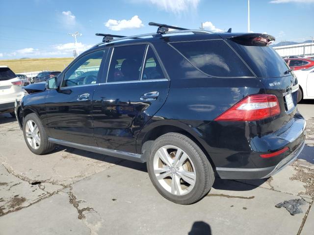 4JGDA5HB1FA496927 - 2015 MERCEDES-BENZ ML 350 4MATIC BLACK photo 2