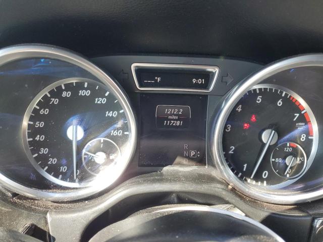 4JGDA5HB1FA496927 - 2015 MERCEDES-BENZ ML 350 4MATIC BLACK photo 9