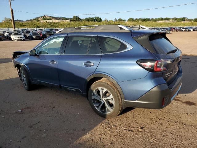 4S4BTGPD8L3214296 - 2020 SUBARU OUTBACK TOURING LDL BLUE photo 2