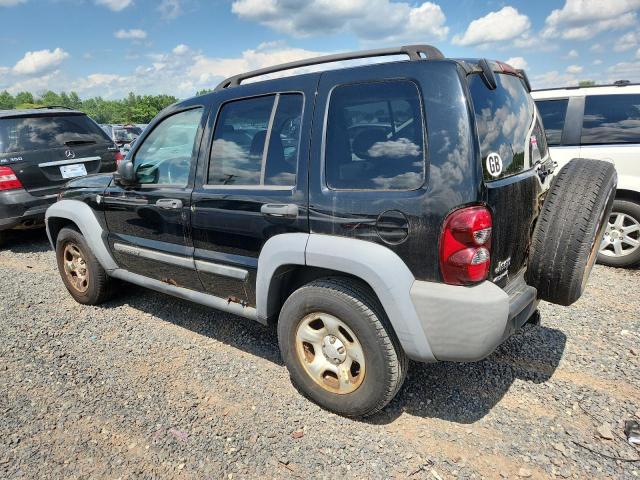 1J4GL48K87W574141 - 2007 JEEP LIBERTY SPORT 黑色 照片 2