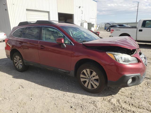 4S4BSACC7F3240468 - 2015 SUBARU OUTBACK 2.5I PREMIUM RED photo 4