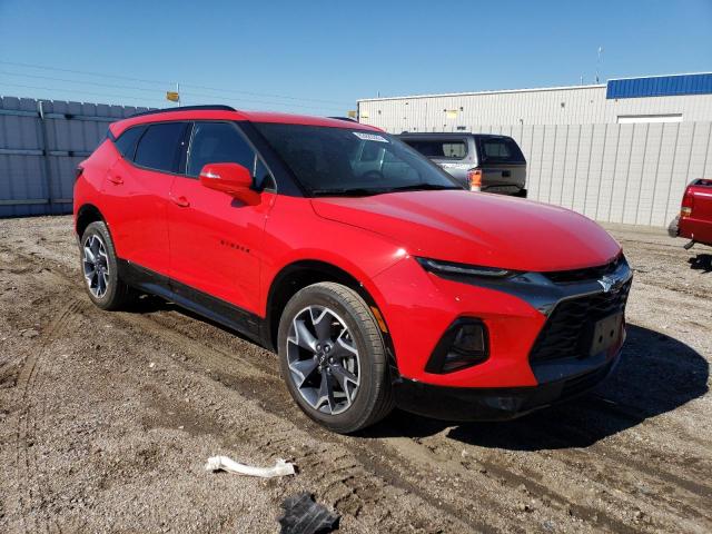 3GNKBKRS5LS655150 - 2020 CHEVROLET BLAZER RS RED photo 4