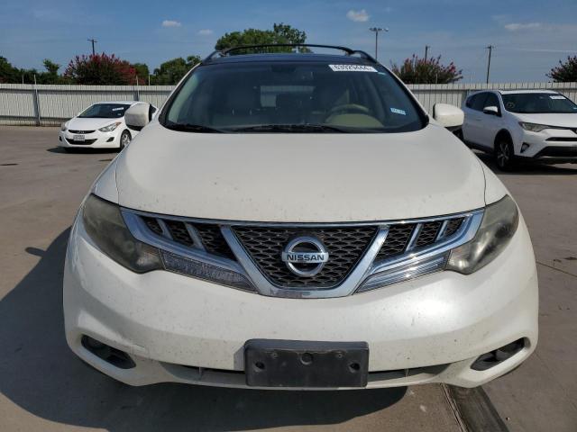 JN8AZ1MU5CW116989 - 2012 NISSAN MURANO S WHITE photo 5