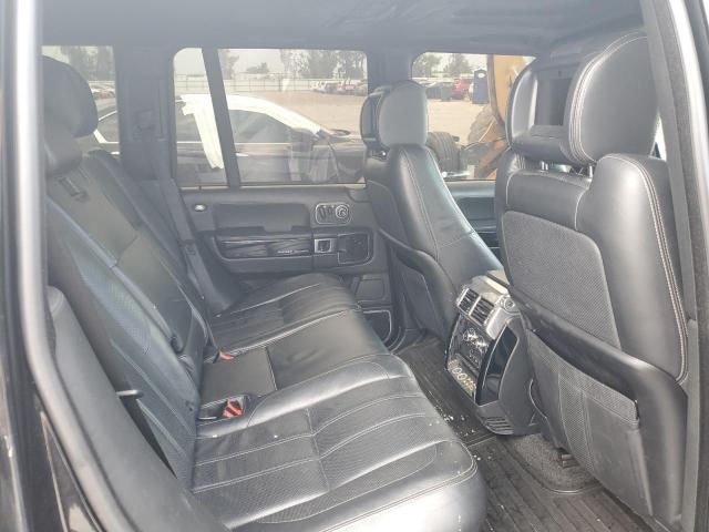 SALMP1E42CA379749 - 2012 LAND ROVER RANGE ROVE AUTOBIOGRAPHY BLACK photo 10