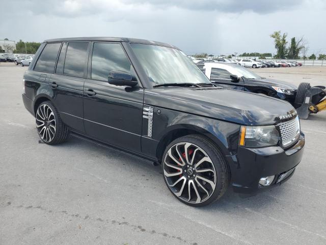 SALMP1E42CA379749 - 2012 LAND ROVER RANGE ROVE AUTOBIOGRAPHY BLACK photo 4