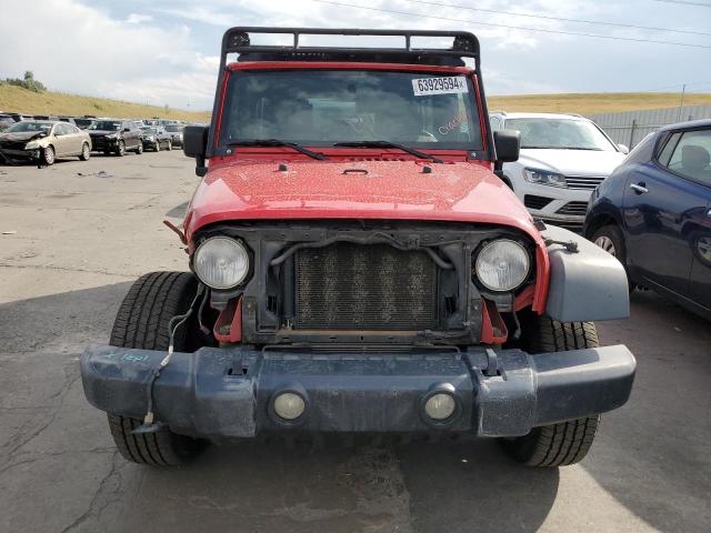 1J4GA39128L598671 - 2008 JEEP WRANGLER U X RED photo 5