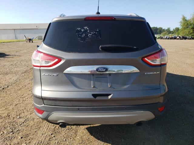 1FMCU0JX6EUE10469 - 2014 FORD ESCAPE TITANIUM GRAY photo 6