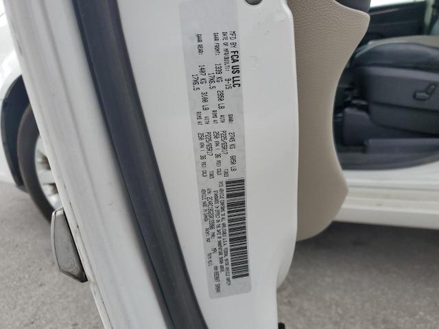 2C4RC1BG2GR155986 - 2016 CHRYSLER TOWN & COU TOURING WHITE photo 12