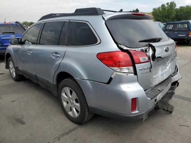 4S4BRDLC0C2294757 - 2012 SUBARU OUTBACK 3.6R LIMITED SILVER photo 2