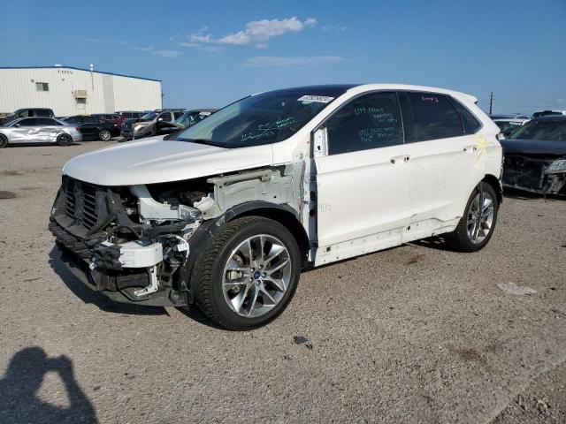 2FMPK3K90HBC07225 - 2017 FORD EDGE TITANIUM WHITE photo 1