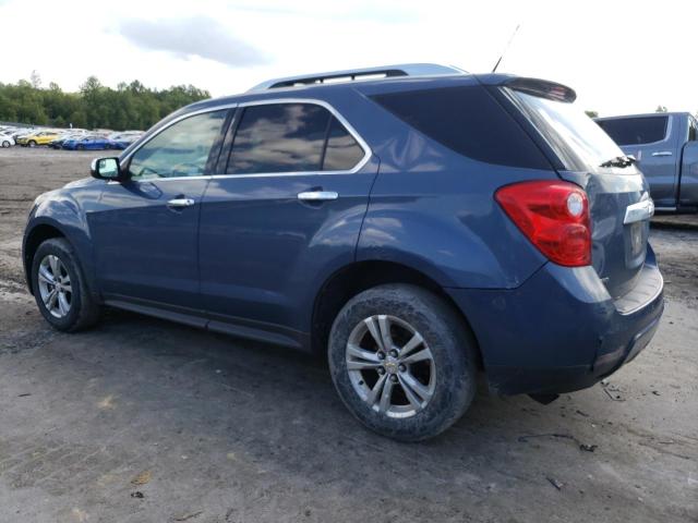 2GNFLGEK1C6143515 - 2012 CHEVROLET EQUINOX LTZ BLUE photo 2