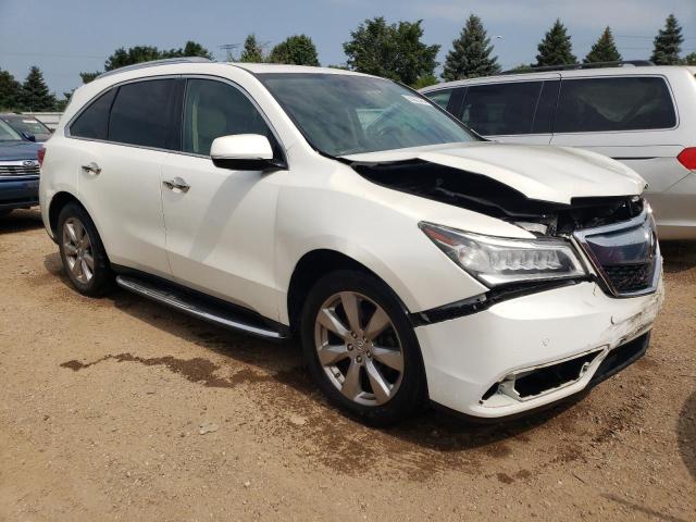 5FRYD4H81EB044069 - 2014 ACURA MDX ADVANCE WHITE photo 4