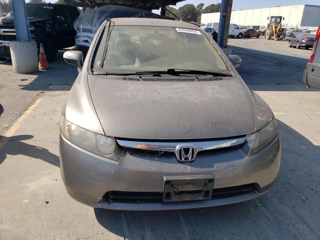 JHMFA36268S023539 - 2008 HONDA CIVIC HYBRID SILVER photo 5