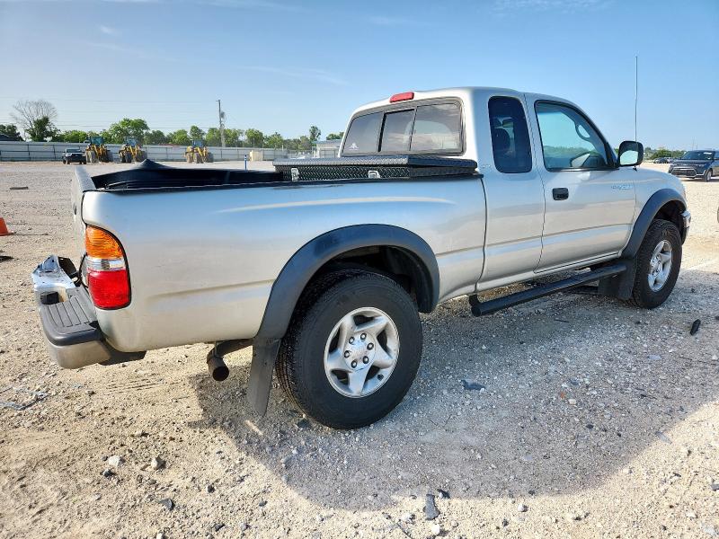 5TESN92N52Z118362 - 2002 TOYOTA TACOMA XTRACAB PRERUNNER ვერცხლისფერი ფოტო 3