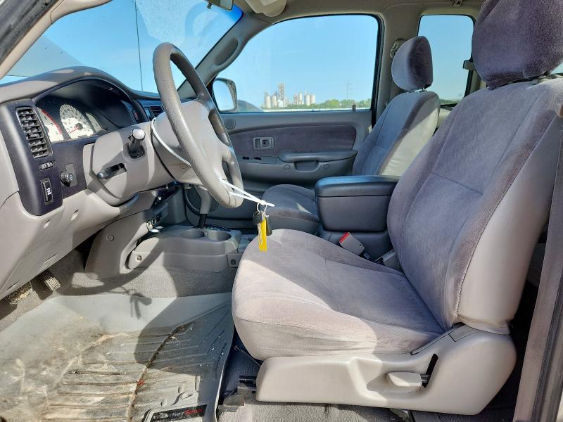 5TESN92N52Z118362 - 2002 TOYOTA TACOMA XTRACAB PRERUNNER ვერცხლისფერი ფოტო 7