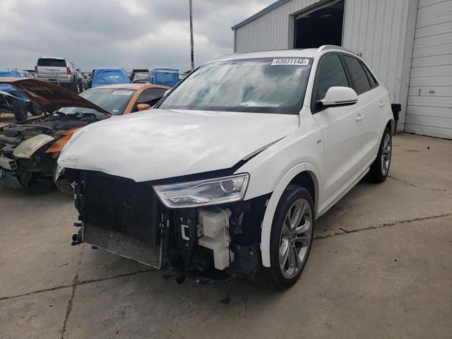 WA1BCCFS1JR019352 - 2018 AUDI Q3 PREMIUM WHITE photo 1