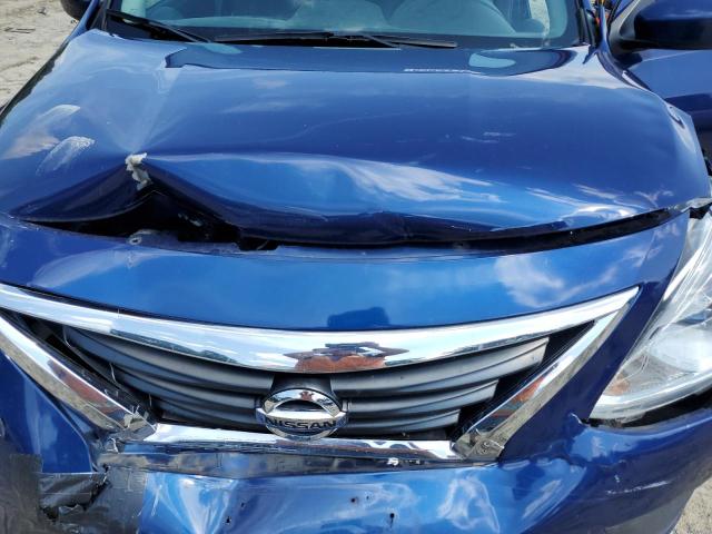 3N1CN7AP1KL841420 - 2019 NISSAN VERSA S BLUE photo 11