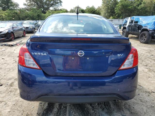 3N1CN7AP1KL841420 - 2019 NISSAN VERSA S BLUE photo 6