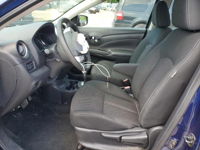 3N1CN7AP1KL841420 - 2019 NISSAN VERSA S BLUE photo 7