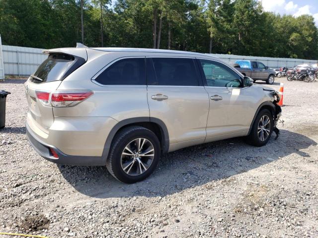 5TDKKRFH8GS500595 - 2016 TOYOTA HIGHLANDER XLE Թուխ լուսանկար 3