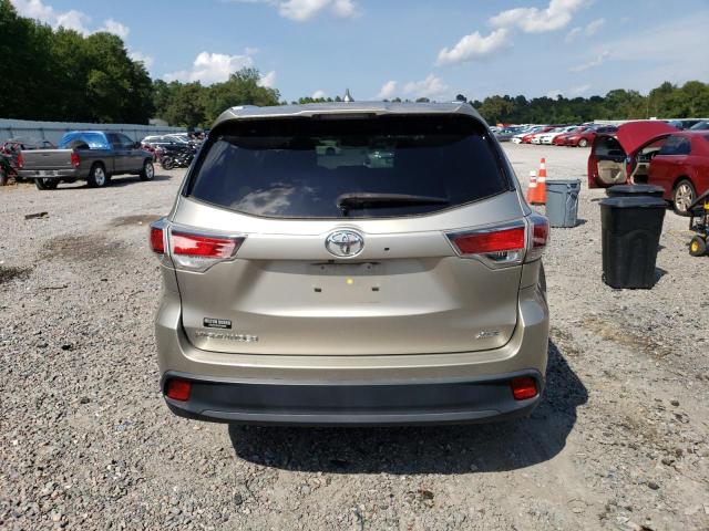 5TDKKRFH8GS500595 - 2016 TOYOTA HIGHLANDER XLE Թուխ լուսանկար 6