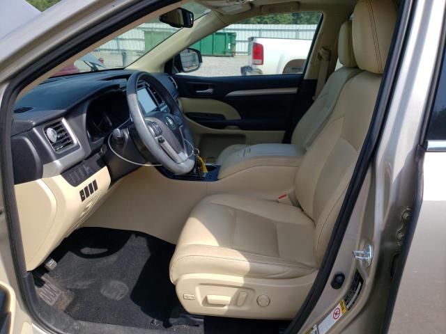 5TDKKRFH8GS500595 - 2016 TOYOTA HIGHLANDER XLE Թուխ լուսանկար 7
