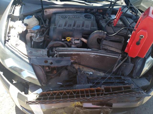 1VWCN7A39EC051807 - 2014 VOLKSWAGEN PASSAT SEL GRAY photo 11