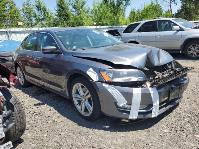 1VWCN7A39EC051807 - 2014 VOLKSWAGEN PASSAT SEL GRAY photo 4